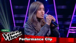 Surakshya Malla quotKhula Aakash…quot Blind Audition Performance  The Voice of Nepal S3 [upl. by Loyce59]