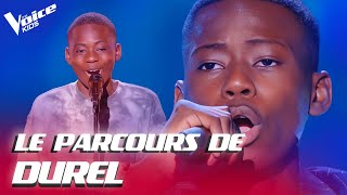 Le Parcours de Durel gagnant de la Saison 9  The Voice Kids 2023 [upl. by Zertnom]