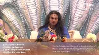 Shreemad Bhagavad Gita Verse 408  Sri Swami Vishwananda [upl. by Center]