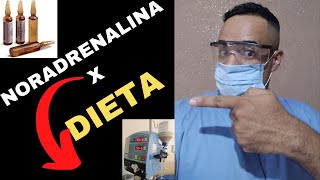 Noradrenalina e Dieta Enteral  PORQUE parar a Dieta Enteral [upl. by Handbook]