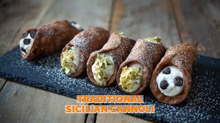 Traditional Sicilian Cannoli [upl. by Karina]