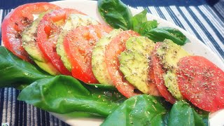 Caprese di Avocado  Ricetta Crudista Igienista  Veg Raw Food [upl. by Cathey888]