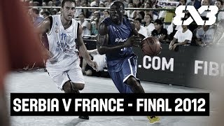 Serbia v France  Final  Athens Greece  FIBA 3x3 World Cup 2012 [upl. by Millhon]