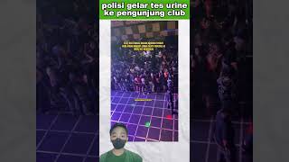 polisi gelar tes urine ke pengunjung club tni polisi feed shorts [upl. by Eva]