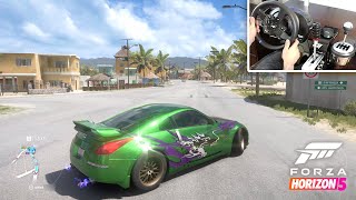 Drifting a Nissan 350Z in Forza Horizon 5 [upl. by Hoffarth]