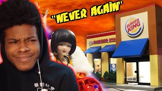 I GENUINELY HATE BURGER KING  Pantsahat REACTION [upl. by Niwrud]