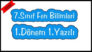 7Sınıf Fen Bilimleri 1Dönem 1Yazılı 2021  7Sınıf Fen 1Dönem 1Yazılı Soruları [upl. by Sturrock]