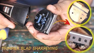 hair cutting machine blade repair easy method [upl. by Anirtruc795]