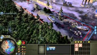 Lets Play CoH 4vs4 Region um Montargis WehrmachtGerman HD  Zusammenstoß der Halbstarken [upl. by Carilla]