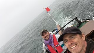 Crossing the English Channel in a Dutch Barge Dunkirk to Ramsgate Dutch Barge Linda 15 [upl. by Anirbes]