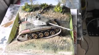 M41 Bulldog Diorama titled quotDitchedquot [upl. by Ahsieuqal]