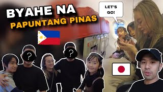 BIYAHE NA PAPUNTANG PINAS 🇵🇭  Filipino Japanese Family [upl. by Mattie831]