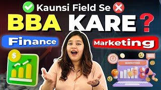 💥BBA Marketing vs Finance Which BBA Field Should You Choose BBA BBACourse BBAJobs [upl. by Aitital]