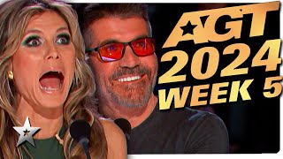 Americas Got Talent 2024 ALL AUDITIONS  Week 5 [upl. by Ttoille]