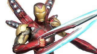 How to custom repaint ZD Toys Iron Man mark 85 battle damage custom [upl. by Anitnamaid427]