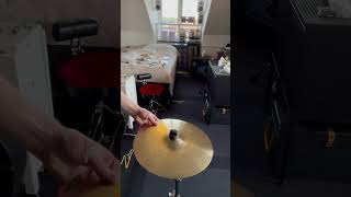 14” Amati Kraslice Crash Cymbal 830g [upl. by Ynnaej]