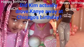 Why Kanye west did not attend his daughters birthday yesterday Kim Khadashian [upl. by Anwahsad]