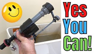 No Excuses Lets Replace a Fluidmaster Toilet Fill Valve  Basic Life Skills [upl. by Gorrono]