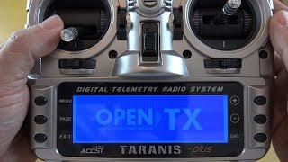 Taranis X9D Plus First Look amp Stuck Opening Screen Fix [upl. by Dylan98]