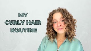 Short Curly Hair Routine [upl. by Eamon]