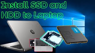 Install SSD in any Laptop and HDD in DVD drive [upl. by Al]