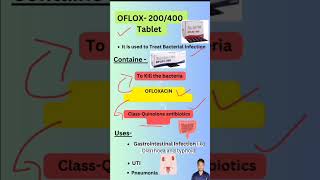 Oflox200 Tablet uses in Hindi  Oflox400  Ofloxacin tablet uses in hindi [upl. by Auqinimod]