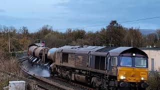 Network Rail RHTT Move Direct Rail Services 66424 tnt 66429 3J11 Carnforth 23102024 [upl. by Clinton]