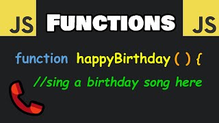 JavaScript FUNCTIONS are easy 📞 [upl. by Casandra]