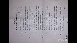 DIFFERENTIAL GEOMETRY PAPER।। MSC THIRD SEM MATHEMATICS SRI DEV SUMAN UNIVERSITY [upl. by Dnaltroc]