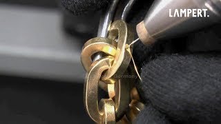 PUK Welding device – Repairing a dent in a hollow band  Delle in Armband reparieren [upl. by Gnauq]