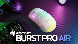 무선으로 재탄생한 그립 맛집 ROCCAT BURST PRO AIR [upl. by Noivad]