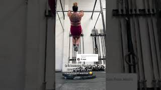 CrossFit pullups are “real” crossfit crossfitpullups kippingpullups [upl. by Brader]