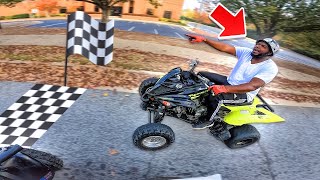 YAMAHA RAPTOR 700 IS HANDS DOWN THE FASTEST SPORT QUAD   Leek GT [upl. by Amikan]