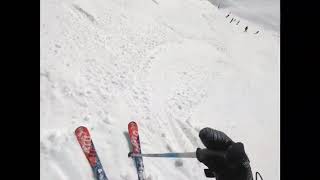 Skifahrer filmt Lawine in CransMontana [upl. by Retlaw981]