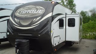 NEW 2016 Heartland RV Torque 30T  Toy Hauler [upl. by Sotsirhc573]