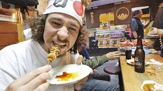 Probando comida callejera en JAPÓN 🇯🇵 [upl. by Naivaj638]