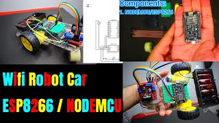 Building a WiFiEnabled RC Car with NodeMCU ESP8266 2024 [upl. by O'Meara]