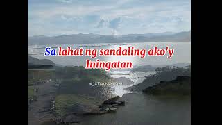 Christian song AWIT NG PASASALAMAT Minus one by Madelyn Pascua togodbealltheglory [upl. by Ydennek]