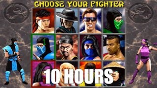 Mortal Kombat 2 Arcade  Character Select Theme Extended 10 Hours [upl. by Jauch]