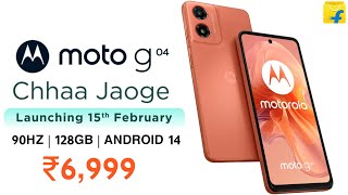 Moto G04  Official India Launch Date  Moto G04 Price in India amp Specifications  Motorola G04 🔥 [upl. by Ilwain]