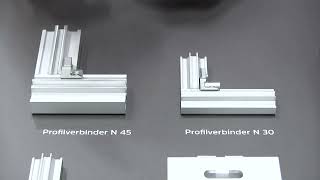 Das MiniTec Profilsystem im Überblick [upl. by Enaasiali762]