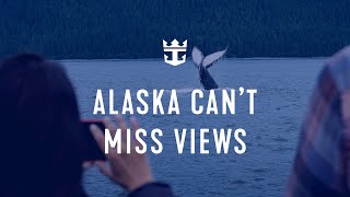 Alaska Cant Miss Views  Royal Caribbean [upl. by Kirrad]