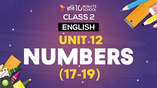 1201 Unit 12 Lesson 13  Numbers 1719 Class 2 [upl. by Heiner215]