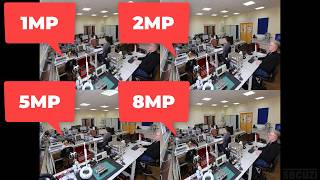 1MP vs 2MP vs 5MP vs 8MP 4K [upl. by Ahab]