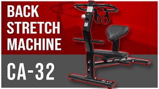 CA32 Back Stretch Machine  Valor Fitness [upl. by Hawken]