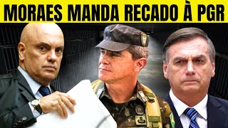 MORAES QUEBRA SIGILO amp ENVIA RELATÓRIO DA TENTATIVA DE GOLPE À PGR [upl. by Niro]