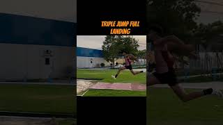 triple jump full techniquetrackandfield viralvideo olmpic [upl. by Jolene]