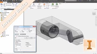 Inventor 101 Driving Motion with Assembly Constraints [upl. by Ellekcim]