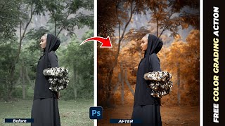 Fastest Way to Retouch and Color Grade Outdoor Photos in Photoshop – Pro Tips [upl. by Fira696]