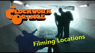 A Clockwork Orange 1971  FILMING LOCATION  Stanley Kubrick [upl. by Josiah180]